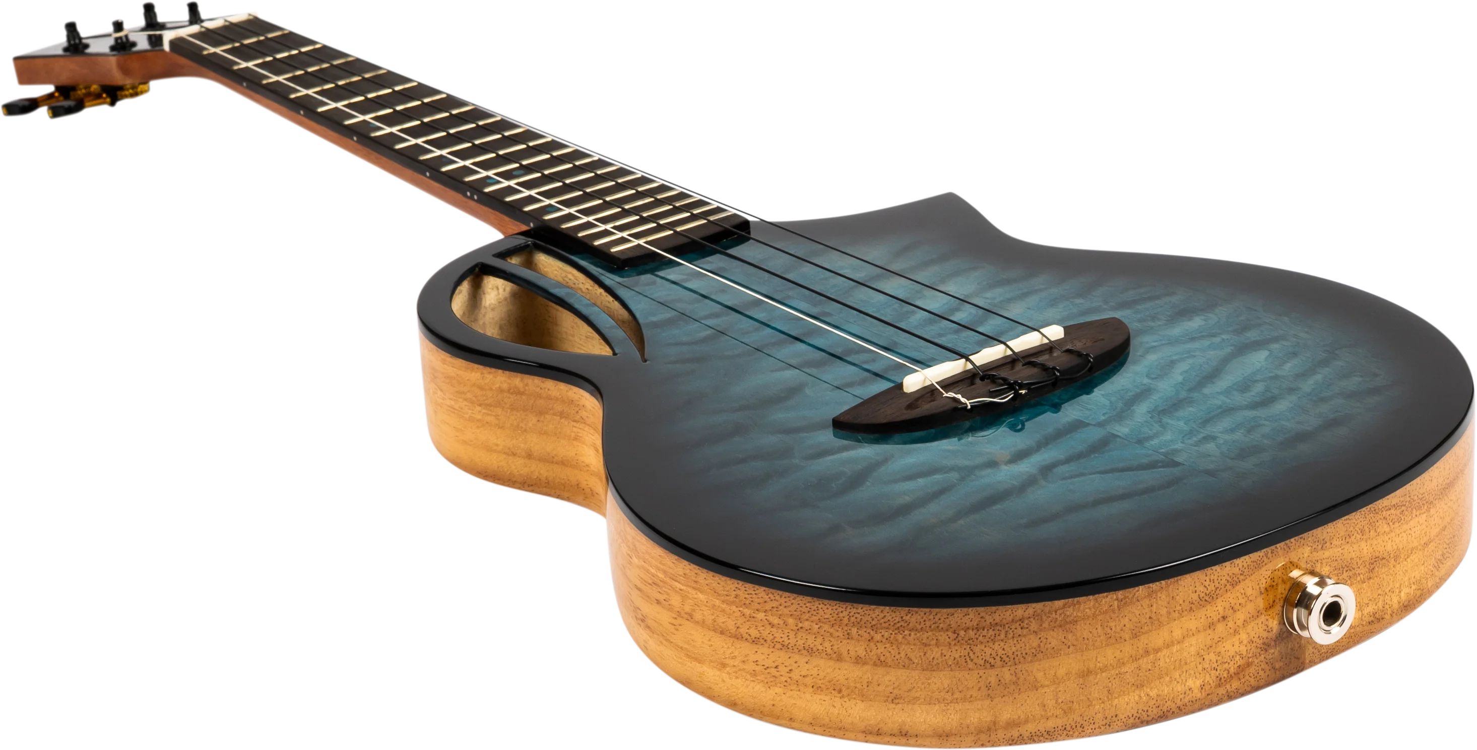Aviator Quilted Maple Tenor Ukulele CE   